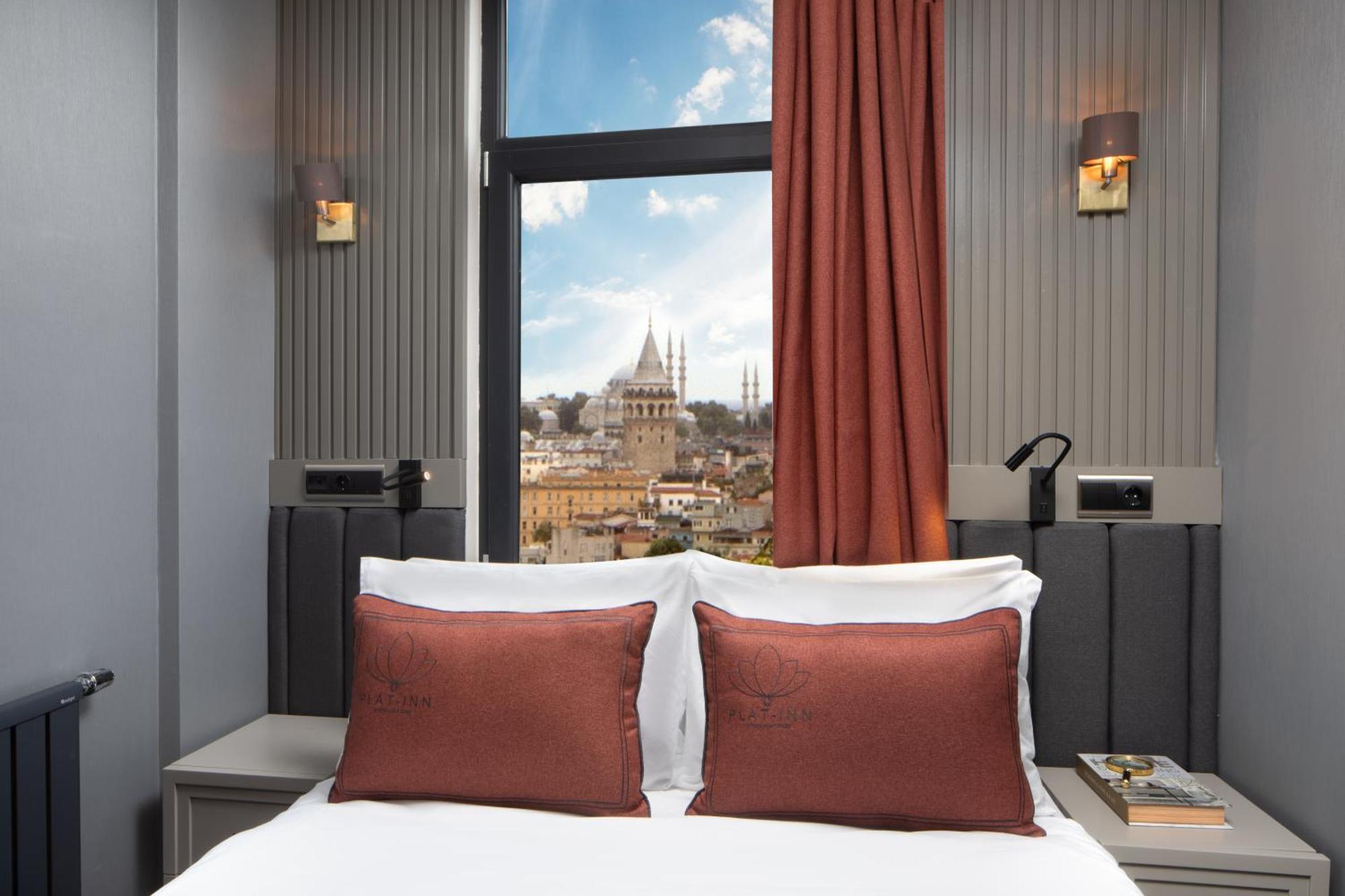 Plat Inn Hotel Taksim Istanbul Bagian luar foto